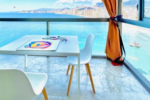 First line beach apartment to rent Benidorm